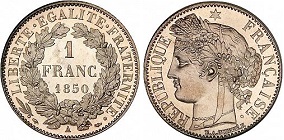1 franc 1850 cérès