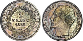 1 franc Louis-Napoléon Bonaparte 1852