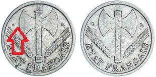 1 franc 1944 petit c