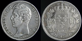 2 francs 1826 charles x