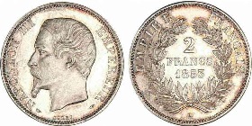 2 francs 1853 napoléon III tête nue