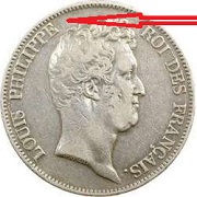 5 francs louis philippe sans le I