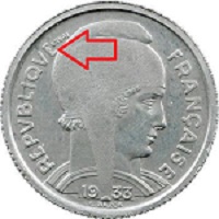 5 francs bazor 1933 essai