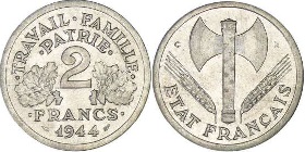 2 francs 1944 bazor  état français