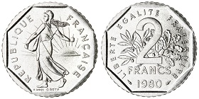 2 francs semeuse 1980