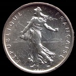 5 francs argent 1960