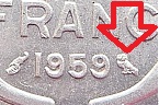 1 franc 1959 chouette