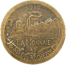 médaille la monnaie au port de Rochefort