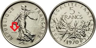 5 francs Semeuse 1970 ESSAI