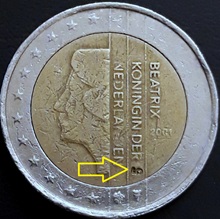 pièce avec contremarque de 5