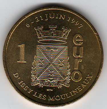 1 euro 1997 Issy les Moulineaux
