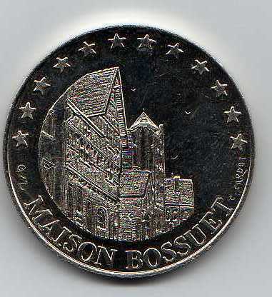 3 euro 1997 maison Bossuet