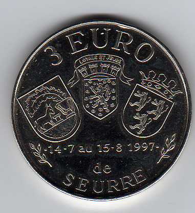 3 euro de Seurre 1997