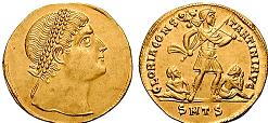 monnaie romaine solidus