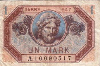 sarre un mark 1947