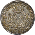 1-5 ecu au bandeau louis XV