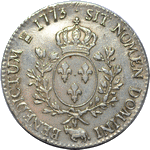 ecu louis xv 1773