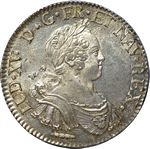 monnaie louis XV ecu aux 8 L 1725