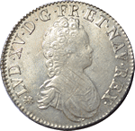 ecu argent 1716 louis XV