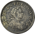 quard d-ecu en argent louis XV aux 8 L