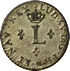 monnaie louis XV sol en billon