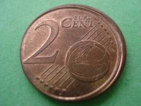 piece de 2 cent fautée