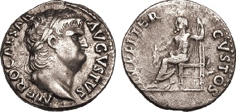 monnaie romaine empereur neron