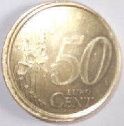 pièce 50 cents fautées