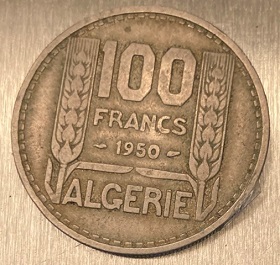 100 francs 1950 Algérie 