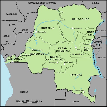 carte congo