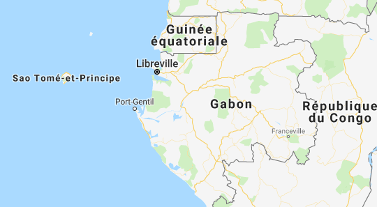 carte gabon