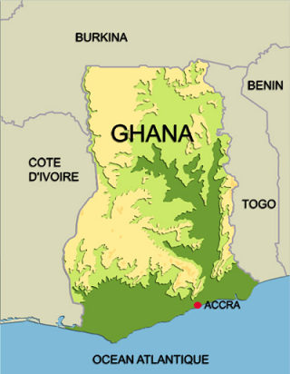 carte du ghana