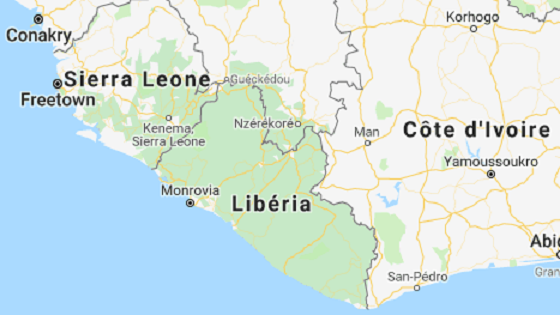 carte libéria