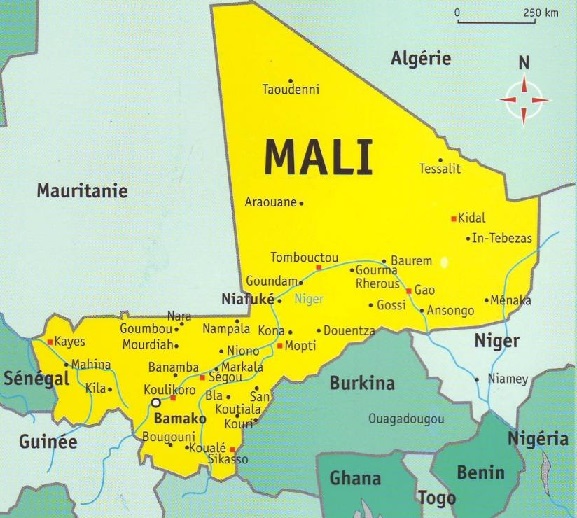 carte mali