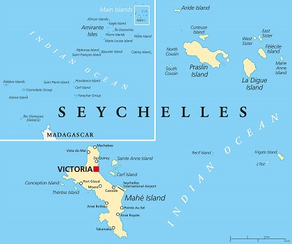 carte seychelles