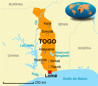 carte togo