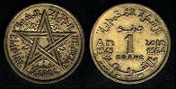 Maroc 1 Franc 1945 