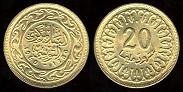 20 millim 1960 Tunisie