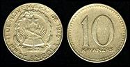 10 kwanzas 1978 Angola