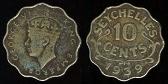 10 cents 1939 Seychelles