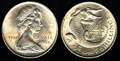 4 shillings 1966 Gambie