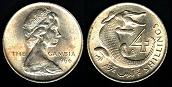 4 shillings 1966 Gambie
