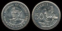 50 lisente 1983 Lesotho