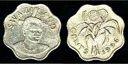 10 cents 1996 Swaziland