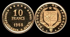 10 francs 1968 Sénégal