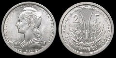 2 francs 1948 Togo