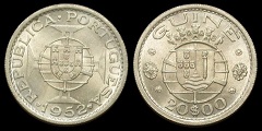 20 escudos 1952 Guinée Portugaise