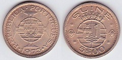 5 escudos 1973 Guinée Portugaise