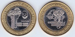 6000 francs CFA 2003 Benin