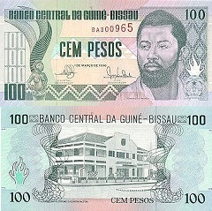 billet de 100 pesos Guinée-Bissau